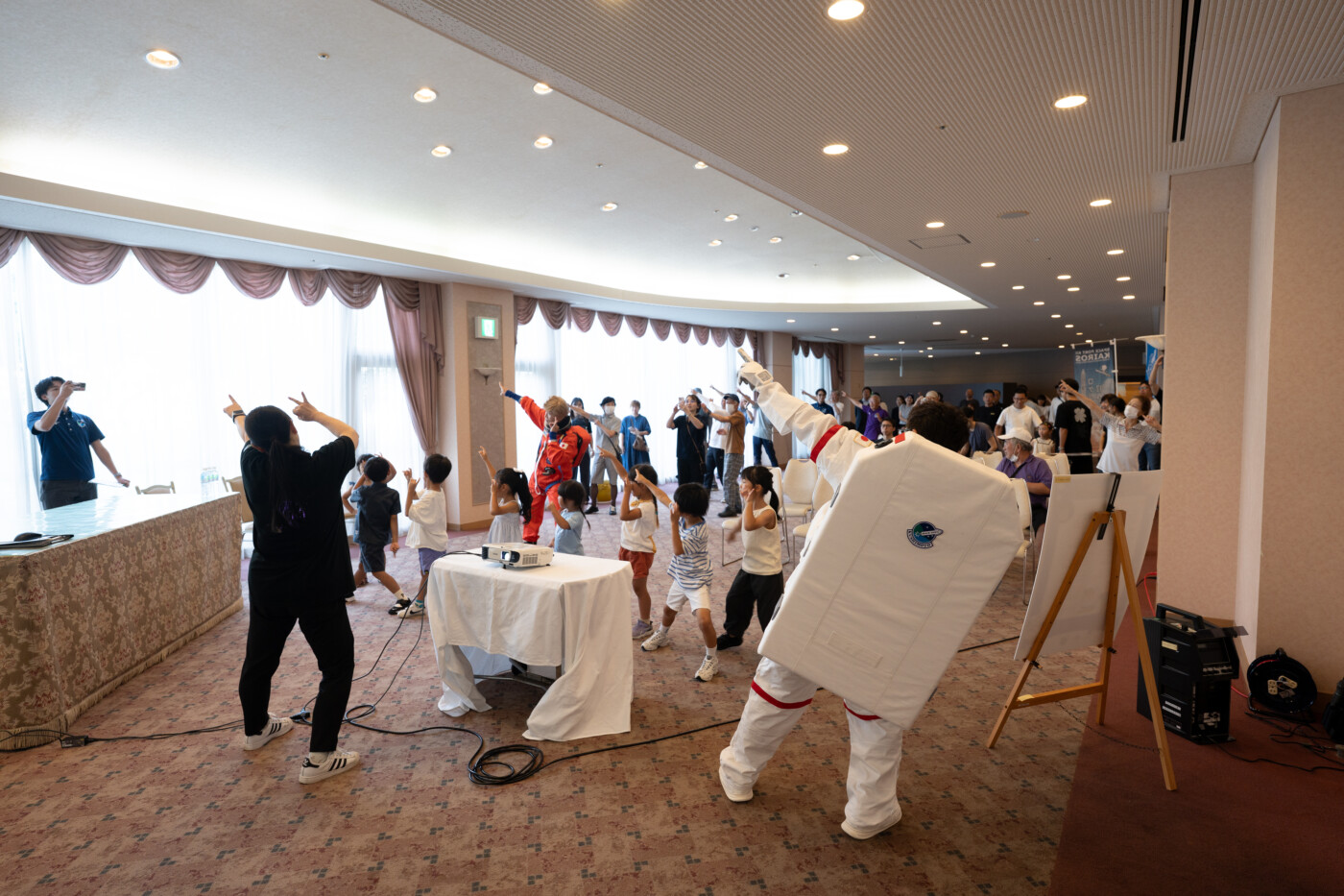 Sora-Miru館内イベントを楽しむ参加者の様子